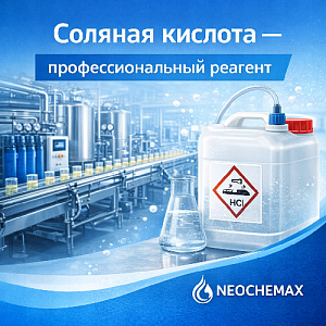 Соляная кислота — профессиональный реагент для очистки и водоподготовки