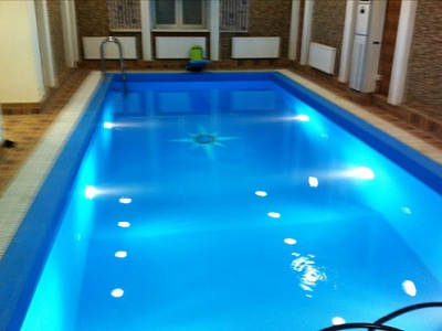 Изображение Облицовка бассейна и купели пленкой в ЦРЦ МЧС РОССИИ