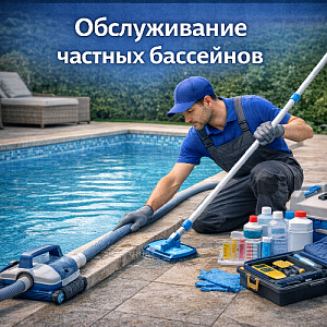 Обслуживание частных бассейнов