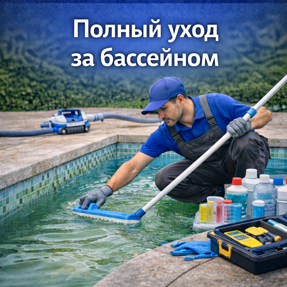 Обслуживание бассейнов в Москве и Московской области
